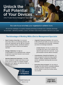 D&H CANADA ULC - Toolkit: Simplify Device Management for Your Clients