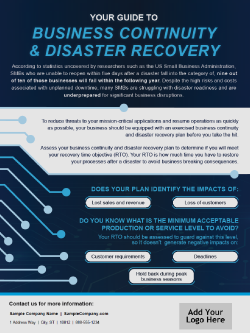 D&H CANADA ULC - Template: Your Guide to Business Continuity & Disaster Recovery