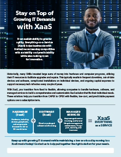 Stay on Top of Growing IT Demands with XaaS